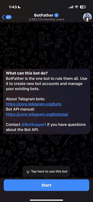 Step 4: Start Command